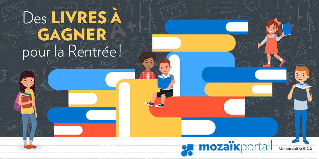 Concours rentrée 2021 - Des livres à gagner